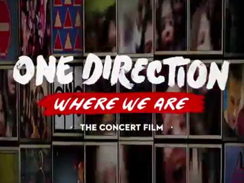 " One Direction Where We are" فيلم محبي فرقة One Direction